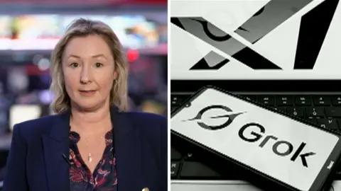 Technology editor Zoe Kleinman explains the row over changes made by X to it's Grok AI image edits, after the UK government called it "insulting".