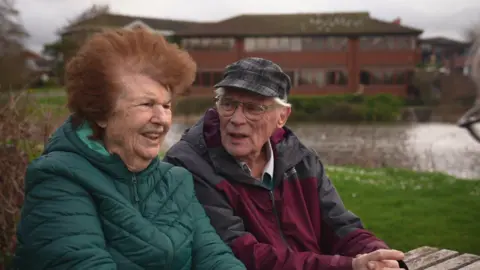 Mavis and Rodney Guinn speak to BBC News