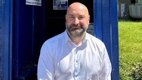 Ellis Karran/LDRS Police & Crime Commissioner (PCC) Marc Jones.