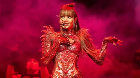 Getty Images  Singer Lisa, real name Lalisa Manoban, of BLACKPINK 