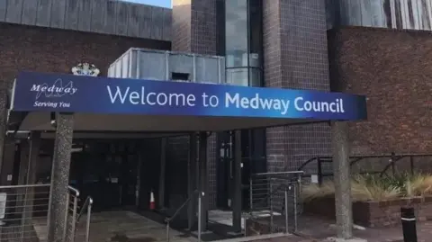 BBC Medway Council building exterior in Chatham