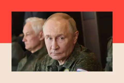 AFP via Getty Images Russia's President Vladimir Putin 
