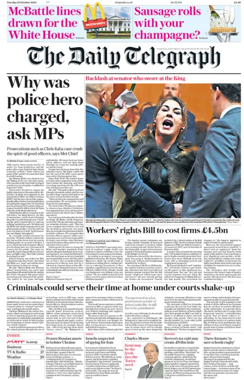  "Why was constabulary  leader  charged, inquire  MPs". 