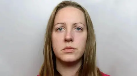 Cheshire Police Lucy Letby mugshot / custody photo