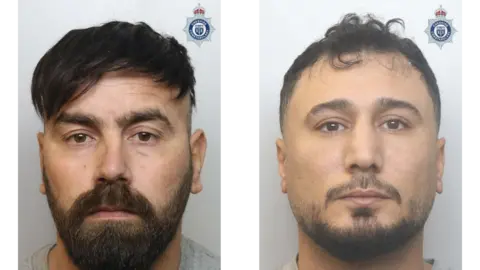 Diyar Mohammed Abdulsalm has short thick brown hair and a thick brown beard. Dilgash Adil has thinner brown hiar and a thinner brown beard.