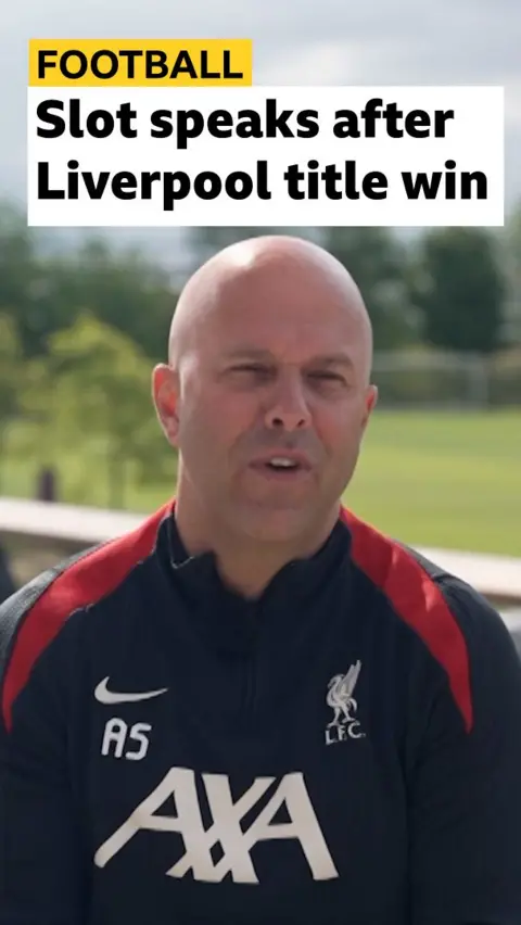 Slot speaks after Liverpool title win