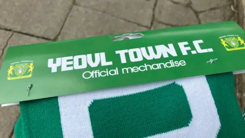 BBC Yeovil Town FC merchandise spelled incorrectly