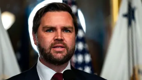 Getty Images File image of US Vice-President JD Vance