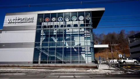 Getty Images Department of Veterans Affairs 62,000-square-foot Community Based Outpatient Clinic on West Commercial St. in Portland Friday, February 11, 2022