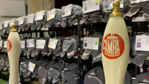 BBC Bar tap at beer and cider festival