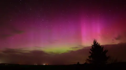 Mike Alexander Aurora from Whithorn