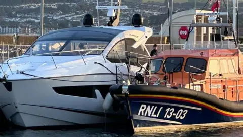 Exmouth RNLI Rescued yacht