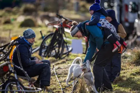 Paul Campbell Aviemore Sled Dog Rally