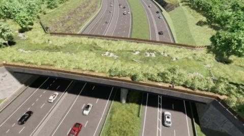 Plan for the new A417 missing link scheme