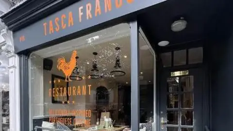 Ted Hustler Cafe front