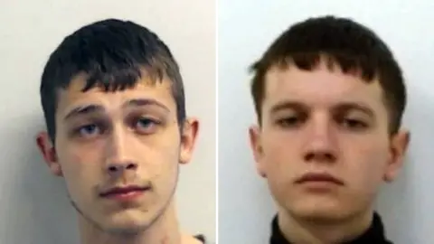 Police Scotland Mug shots of Jay Stewart and Cole Turley