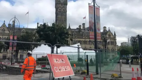 Aisha Iqbal/BBC Roadworks in Bradford