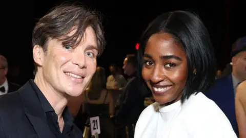 Getty Images Cillian Murphy and Ayo Edebiri