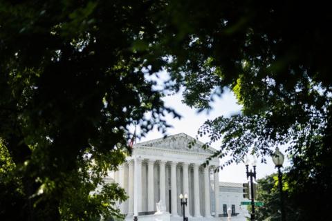 Exterior photo of Supreme Court