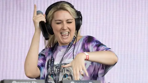 Katie Boyle of Koven performs on stage at Discover Hidden 2020 on March 1, 2020 in Perth, Australia