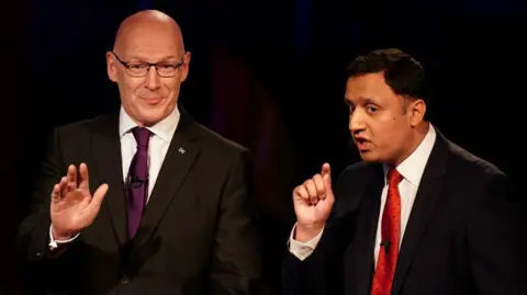 John Swinney and Anas Sarwar