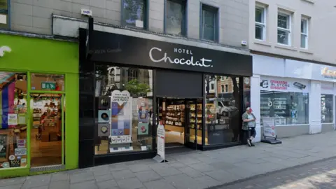 Google The store front of Hotel Chocolat