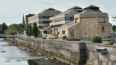 Bridgend council building