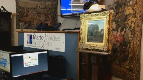 BBC Constable artwork auction