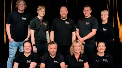 The Forum A group of staff members