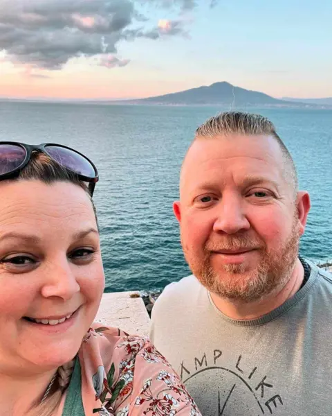 Jason Grundy Jason Grundy with his partner