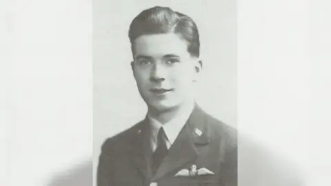 Family handout Jack Harris while serving as a young man in the RAF