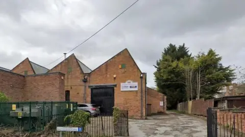 A street view of Marsh Road Trading Estate, in Mountsorrel, Leicestershire