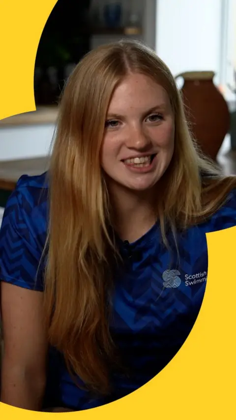 Para-swimmer Astrid Carroll