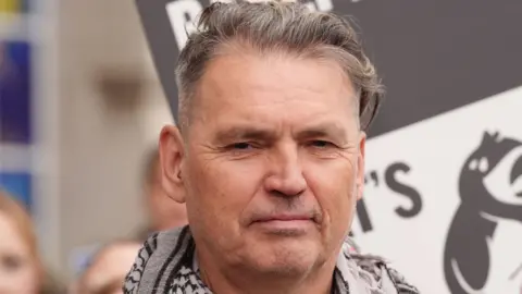 Green energy tycoon Dale Vince, pictured in September 2025