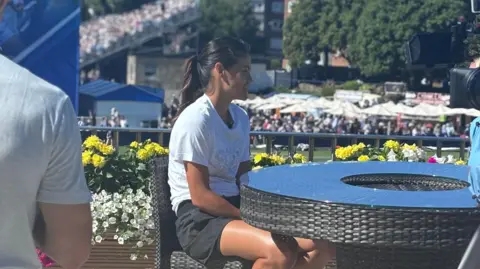 James Dunn/BBC Emma Raducanu