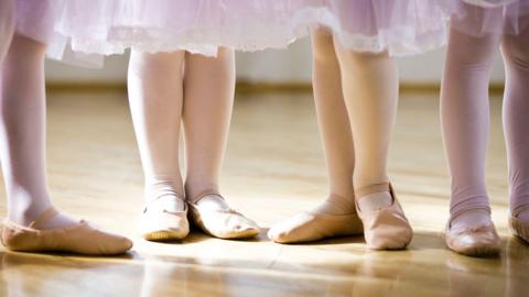 File picture of children in ballet class 