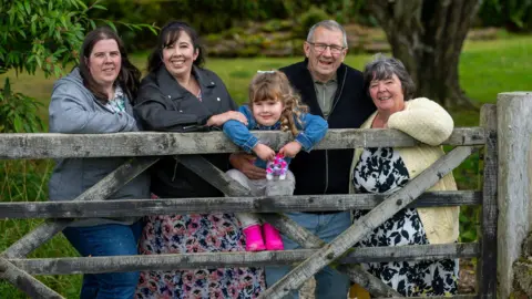 National Lottery Ethel Brown and family