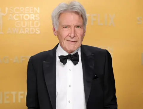 Getty Images Harrison Ford attends the 31st Annual Screen Actors Guild Awards at Shrine Auditorium and Expo Hall on February 23, 2025 in Los Angeles, California