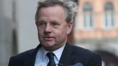 Andrew Hill at a legal hearing