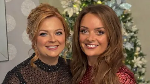 Sarah Taylor Sarah and Hannah dressed up in Paris for the premiere of Bridgerton 