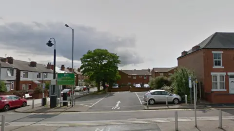 Google A general view of a car park in Beeston