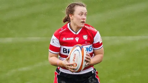 Gloucester-Hartpury's Lleucu George during the Premiership Women's Rugby match 