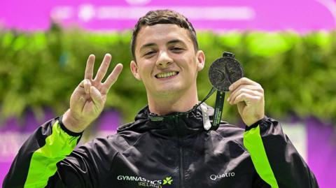 A three-peat for Rhys McClenaghan at European Championships