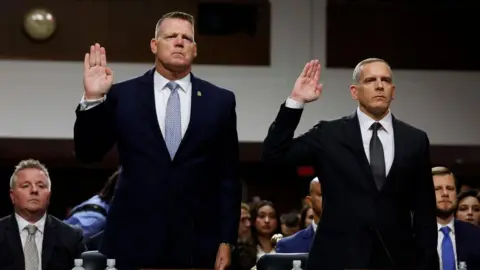 Getty Images Acting Director of the Secret Service Ronald Rowe and FBI Deputy Director Paul Abbate