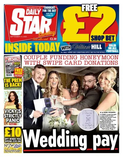  "Wedding pay". 