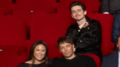 AMPAS Timothée Chalamet, Samantha Quan and Sean Baker