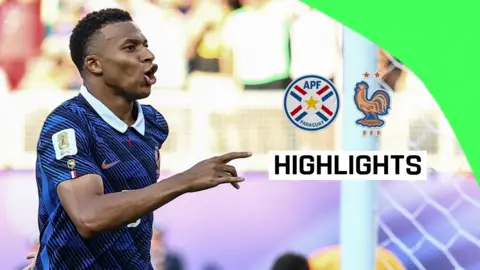 Kylian Mbappe points and shouts angrily in France's tense match against Paraguay in the 2026 World Cup