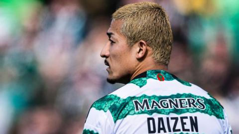 Celtic forward Daizen Maeda