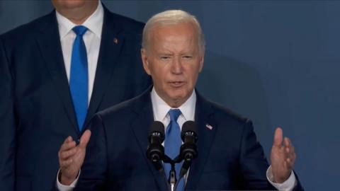 Joe Biden at Nato summit