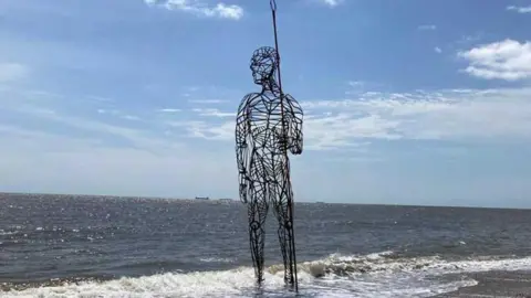 Jenny Kirk/BBC Pakefield man